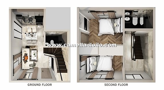 Amara Floor Plan House and Lot in Iloilo